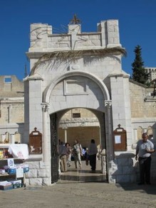 Entrance to Greek Church of the Annunciation