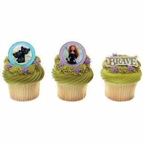 Princess Merida Brave Cupcake Rings