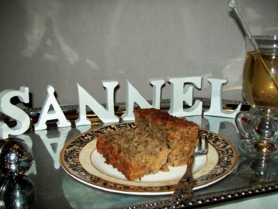 Sannel's Zucchini Pound Cake