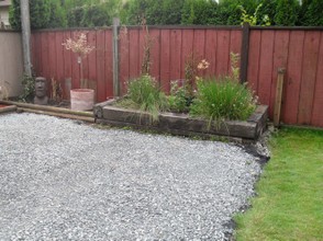 raised 'garden' area