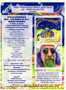 Flyer for Welsh Wizard on DMMG Records