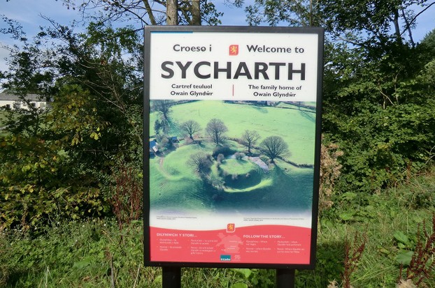 Image: Sycharth Welcome Sign