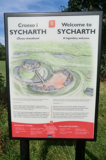 Image: Sycharth Information Sign