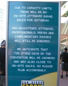 Getting tickets is not easy!