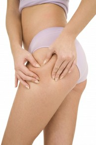 Woman Checking Cellulite