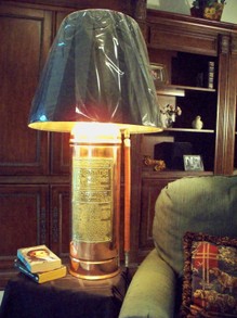 Antique Fyr Fyter Extinguisher Lamp