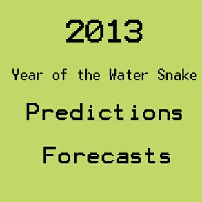2013 year of the water snake predictions
