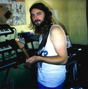 Mick Magic in the studio