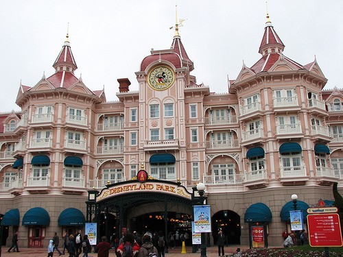 Disneyland Paris' impressive ticket gates