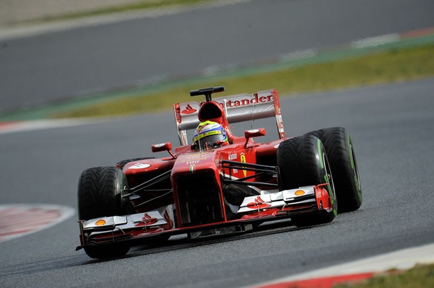 Felipe Massa finished fourth in Australia