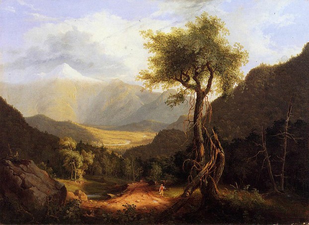 Thomas Cole: View in the White Mountains 1827