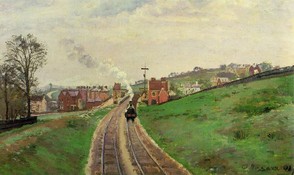 Lordship Lane Station by Camille Pissarro