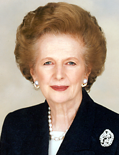 Margaret Thatcher. AKA The Iron lady