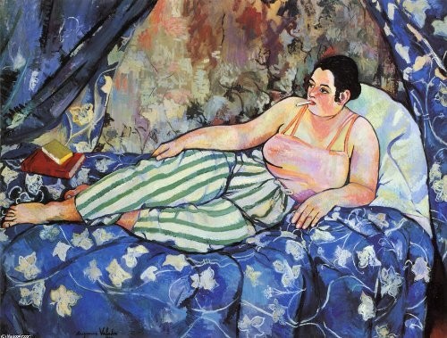 The Blue Chamber by Suzanne Valadon