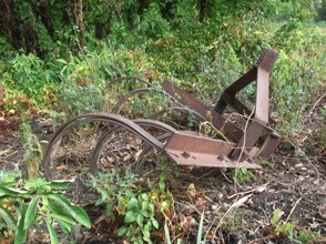 Antique Farming Equipment: Horse Drawn Plow