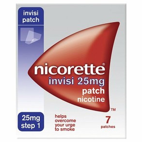 Nicorette Invisi Patch 25mg- 7 patches - Step 1