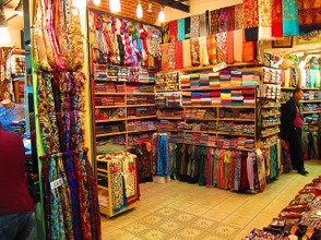 Carpets in Bazaar in Isrtanbul