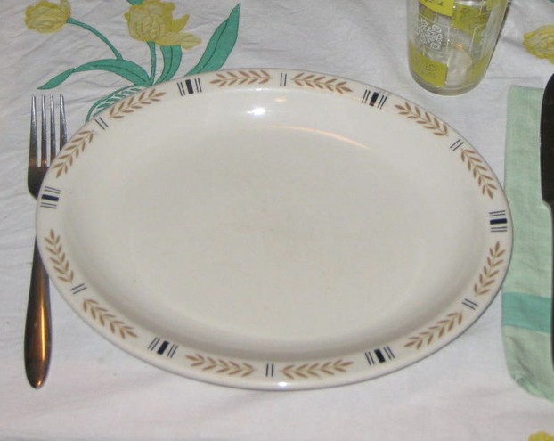 Homer Laughlin Platter