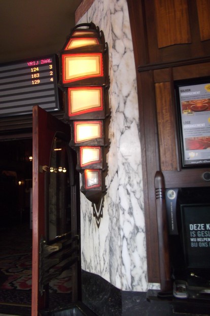 Light in the Foyer of Tuschinski Theatre