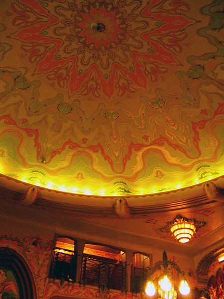 Ceiling in the Foyer of Tuschinski Theatre