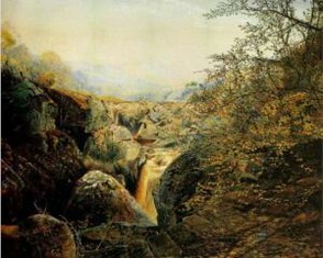 Colwith Force by Atkinson Grimshaw