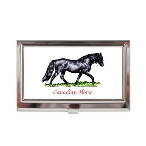 Canadian Horse Business Card Case