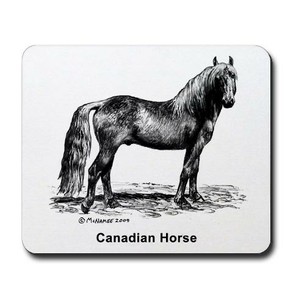 Canadian Horse Mousepad