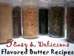 Make mouthwatering  butters for breads, meat, veggies, and more!