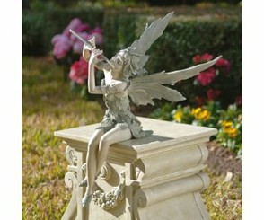 Fairy of the West Wind Sitting Statue