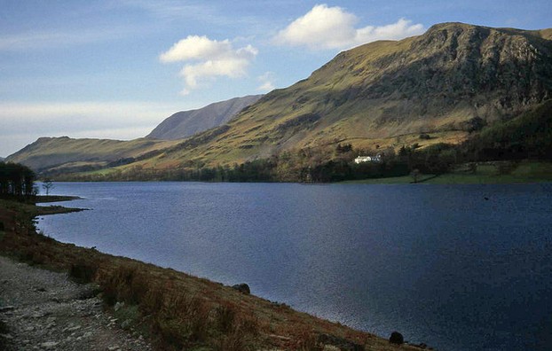 Buttermere and Hassness House in distance owned by Ramblers