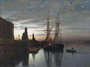 View to the Academy of Arts from the Neva River - Logorio