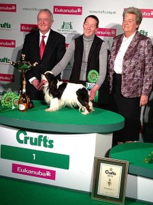 King Charles Spaniel,  Toy group winner, Crufts 2013