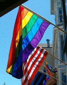 Pride Flags in Castro