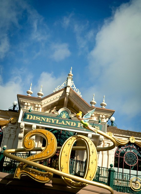 20 year anniversary for Disneyland Paris.