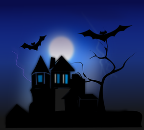 Graphic Of A Haunted House
