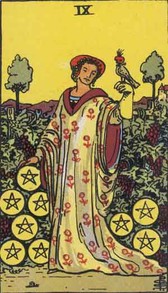 9 of Pentacles Tarot Card