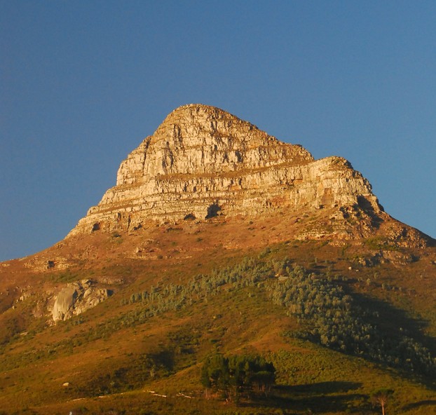 Lion's Head, western plateau of Table Mountain, Cape Town, southwestern South Africa