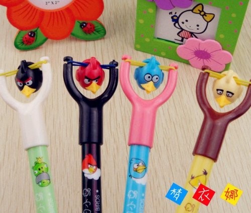 Fun Slingshot Angry Birds Pens make great stocking stuffers