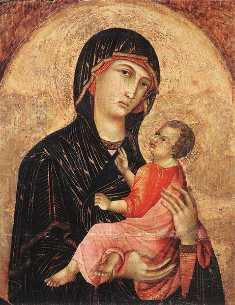 Madonna and Child by Ducio di Buoninsegnia