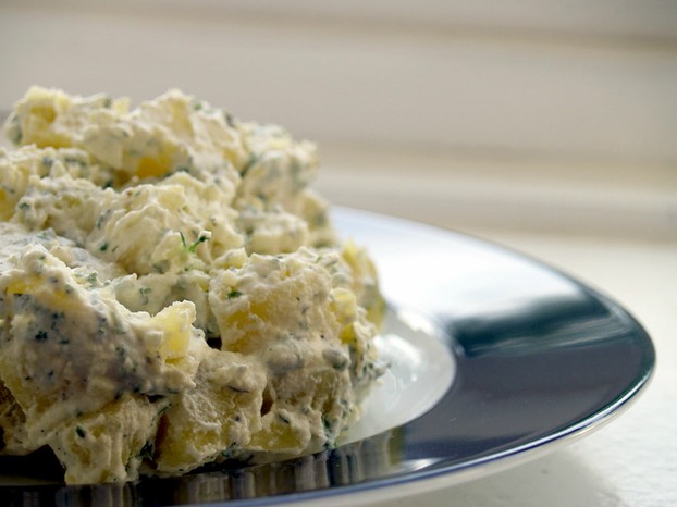 Dill and potato salad tend to be inseparable.