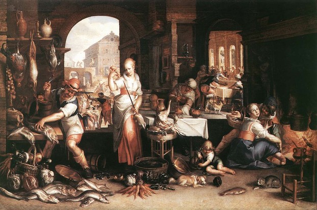 oil on canvas by Joachim Anthonisz Wtewael (Uytewael) (1566-Aug 1, 1638), Staatliche Museen-Berlin