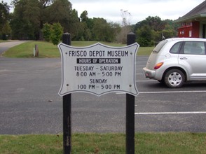 Frisco Railroad Museum. Mammoth Spring, AR