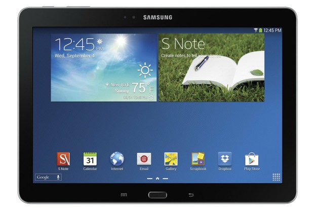 Another image of how the Samsung Galaxy Note Tablet With S Pen looks like