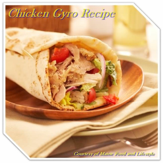 Chicken Gyro Recipe - Friday Night Dinner Ideas