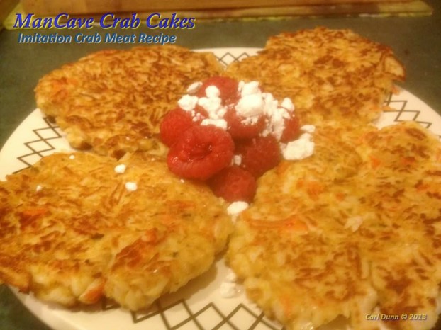Imitation Crab Meat Recipe for ManCave Crab Cakes