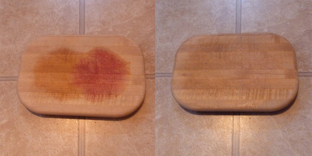 Clean and deodorize cutting boards