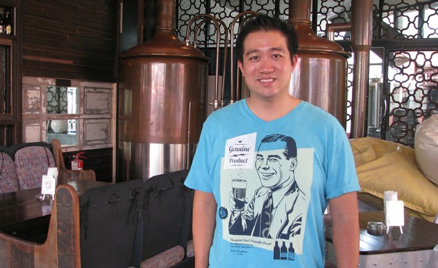 Sukij M Thipatima, head brewer at the Full Moon Brewwork