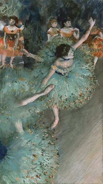 Degas, Dancer in Green (1877-79)