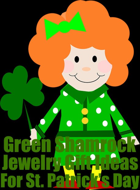 Green Shamrock Jewelry Gift Ideas For Saint Patrick's Day