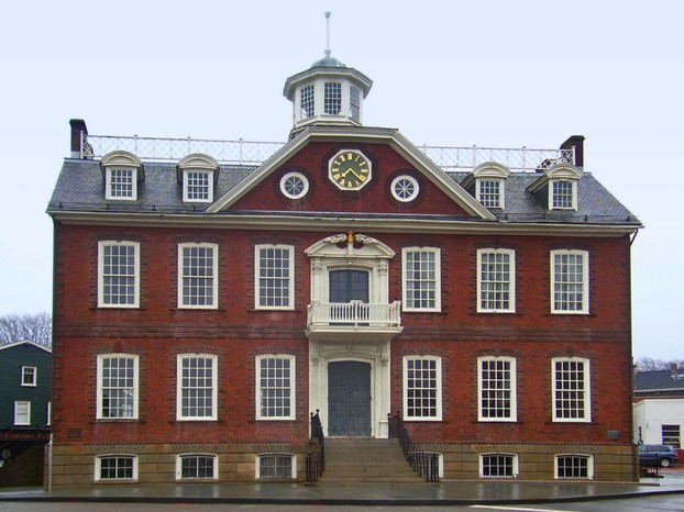 Old Colony House, aka Old State House, in Newport, Rhode Island